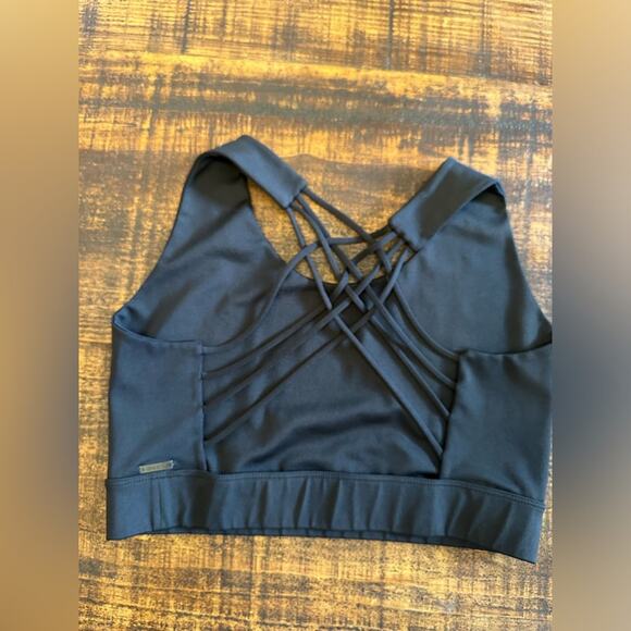 EUC- Mika Yoga Wear Cross Back Sports Bra - Picture 2 of 2